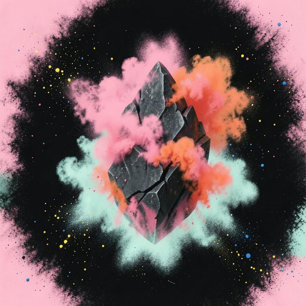 Walking the edge of time itself artwork