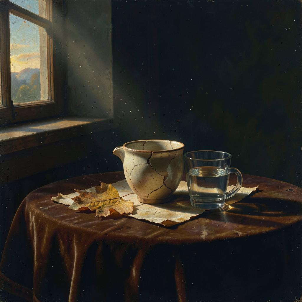 BYA: Synth-Pop Ballad, Title: Whispers of Autumn, artwork