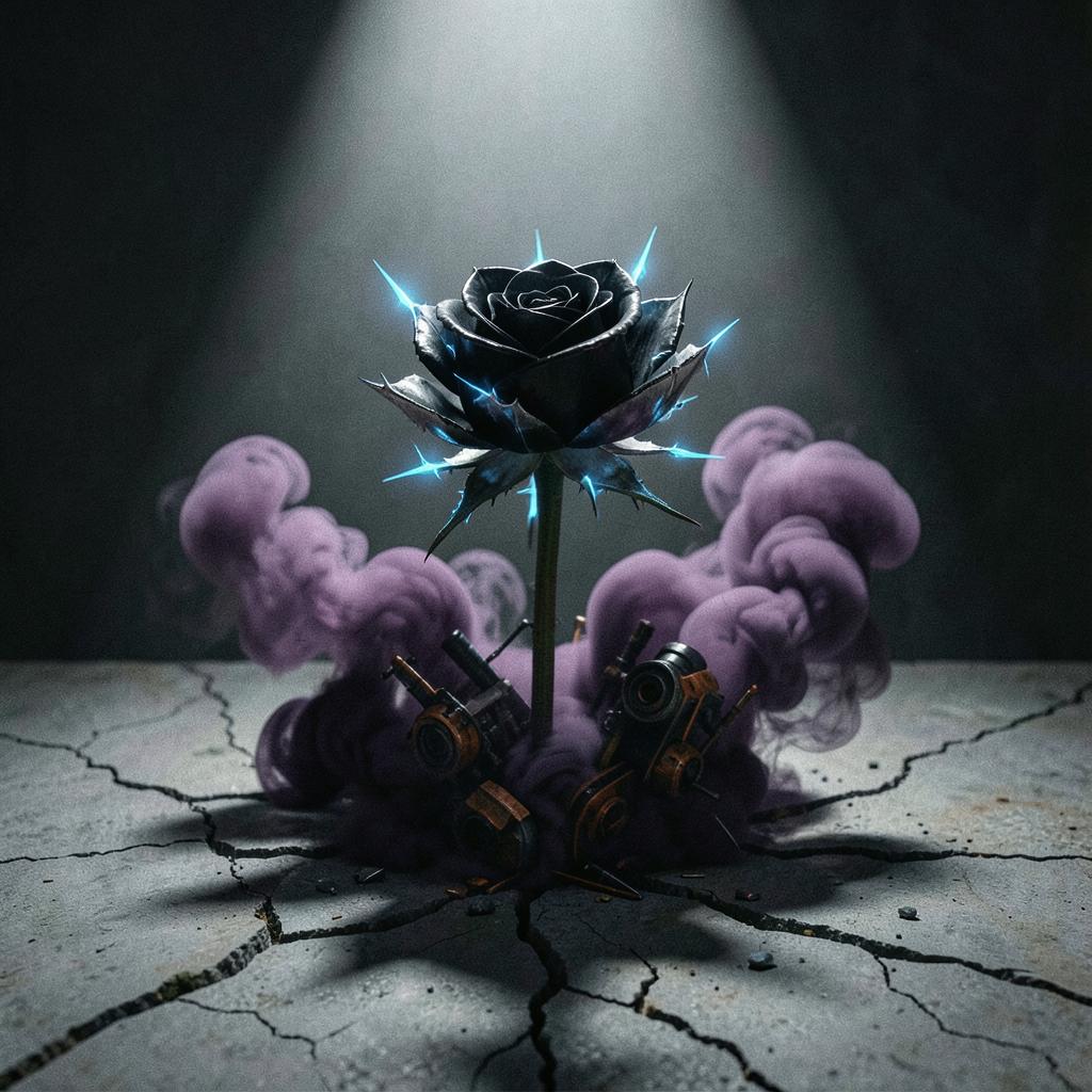 Just a flower for war artwork