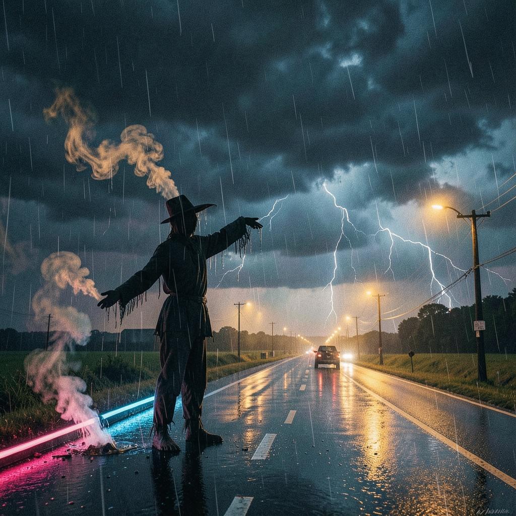 Scarecrow Drive-Thru (Raining Scarecrow Remix) artwork