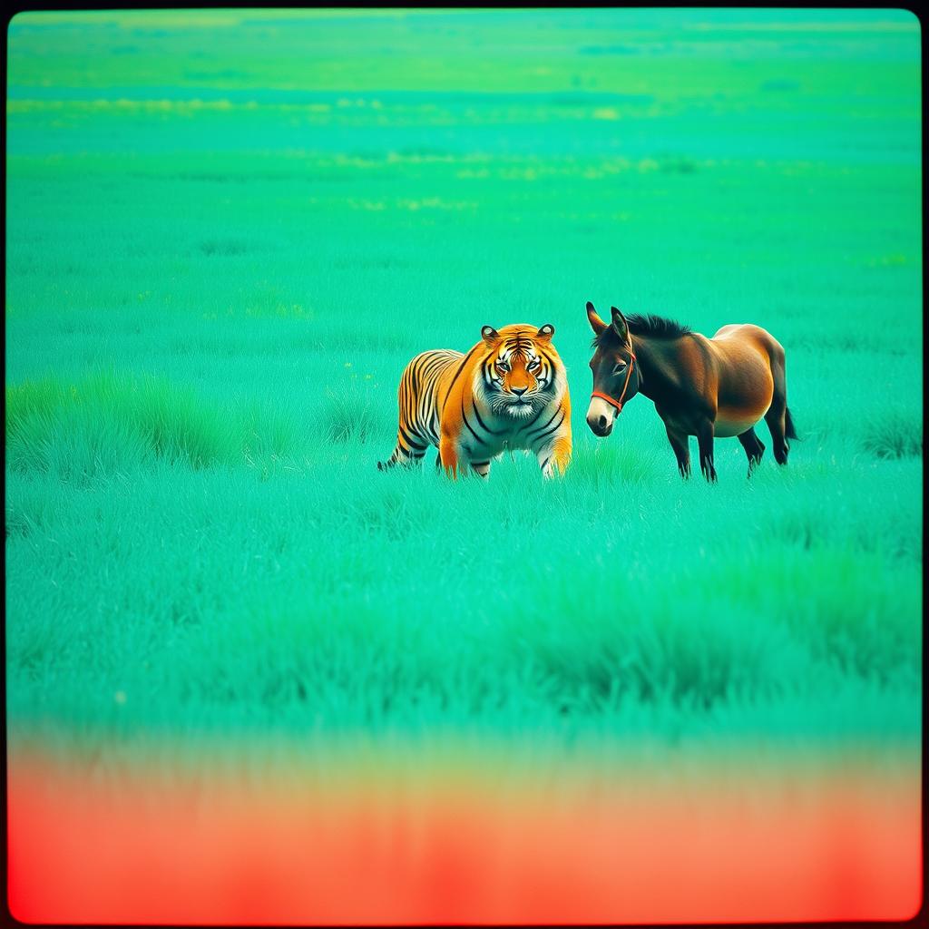 The Tiger And The Donkey (V5 cover) artwork