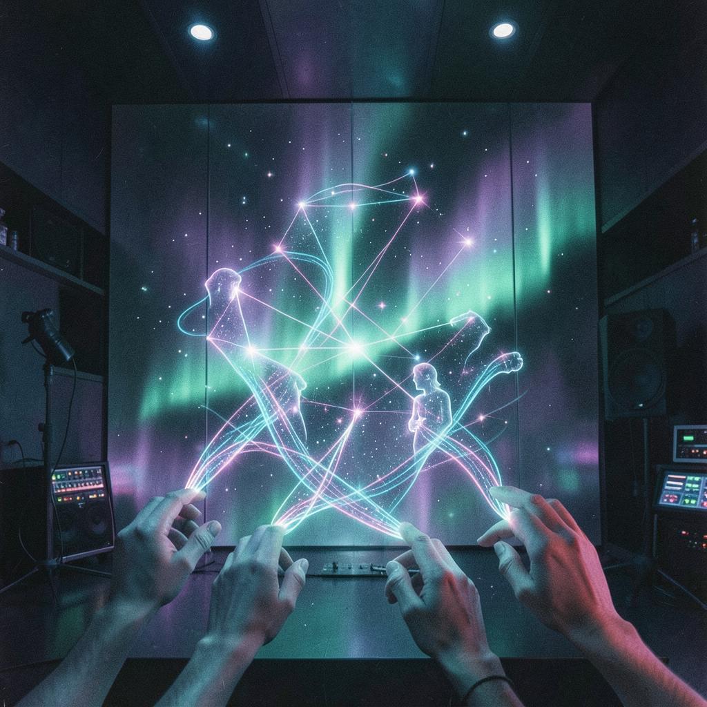 Webcam Gesture Performance - Cosmic Gesture - artwork