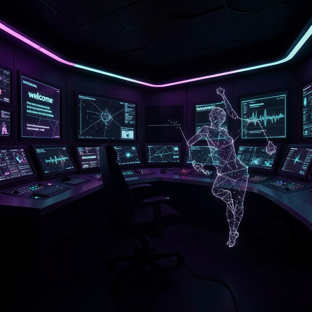 Electro. A space journey