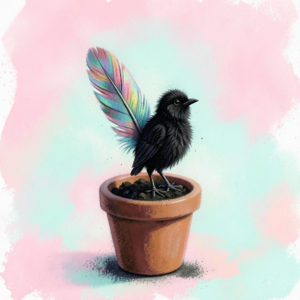 カラスの羽 artwork