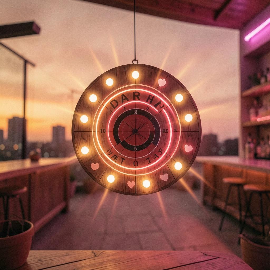 Dartboard On Your Wall Tonight artwork