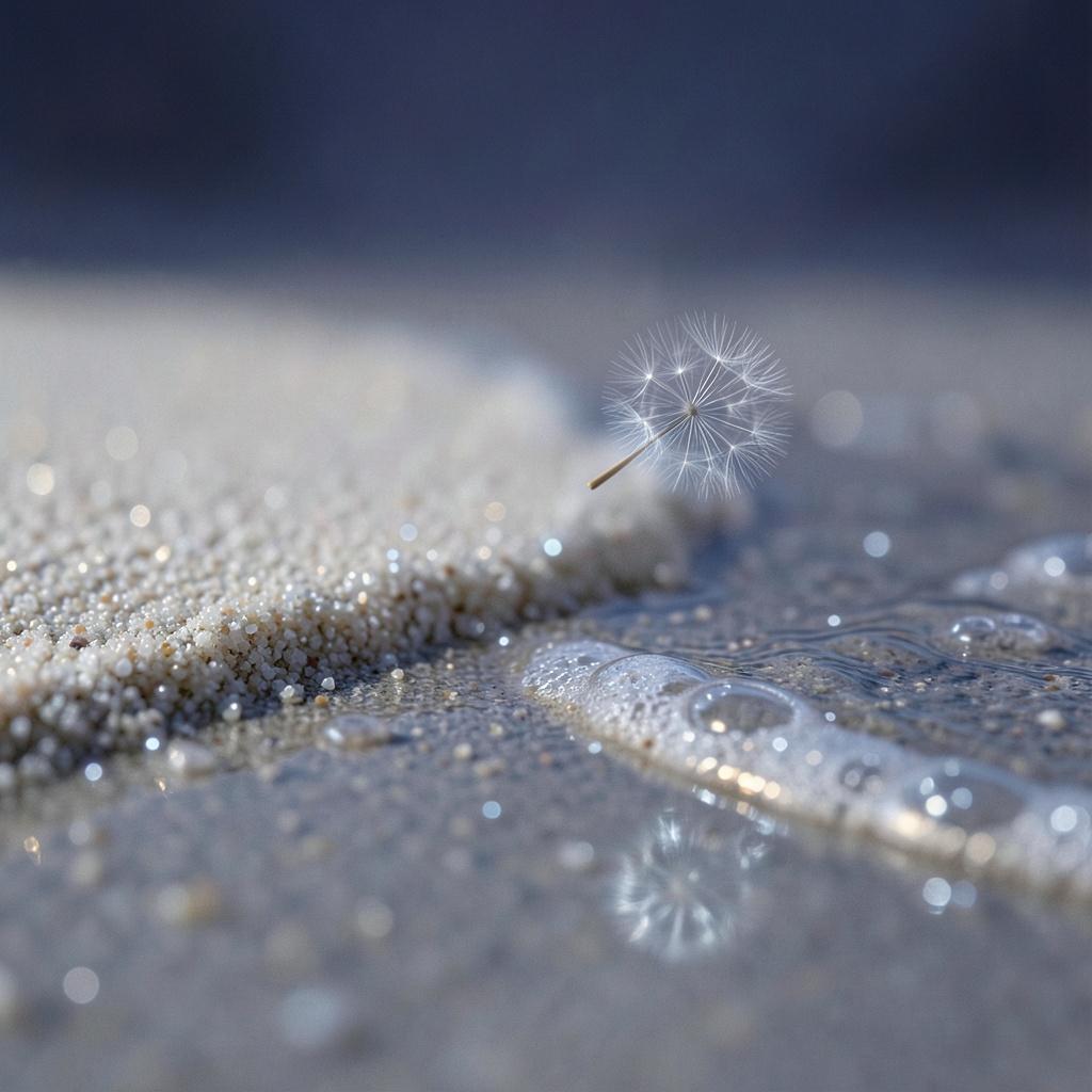Summer Night's Fragrance and the Sandy Shore artwork