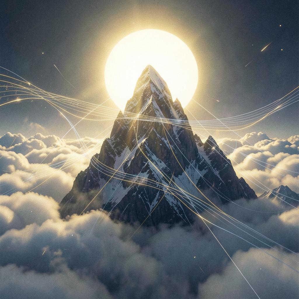 The summit facing the sun 