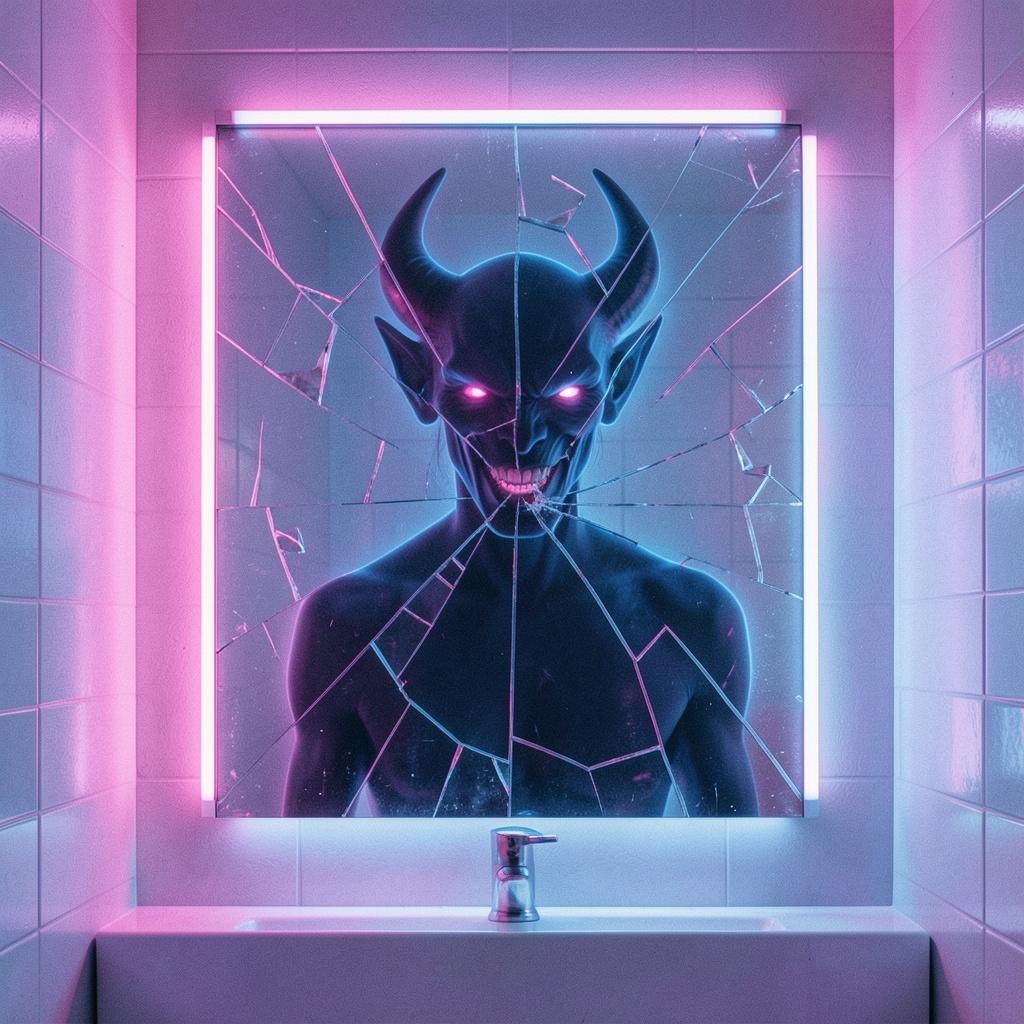 Demon in the Mirror artwork