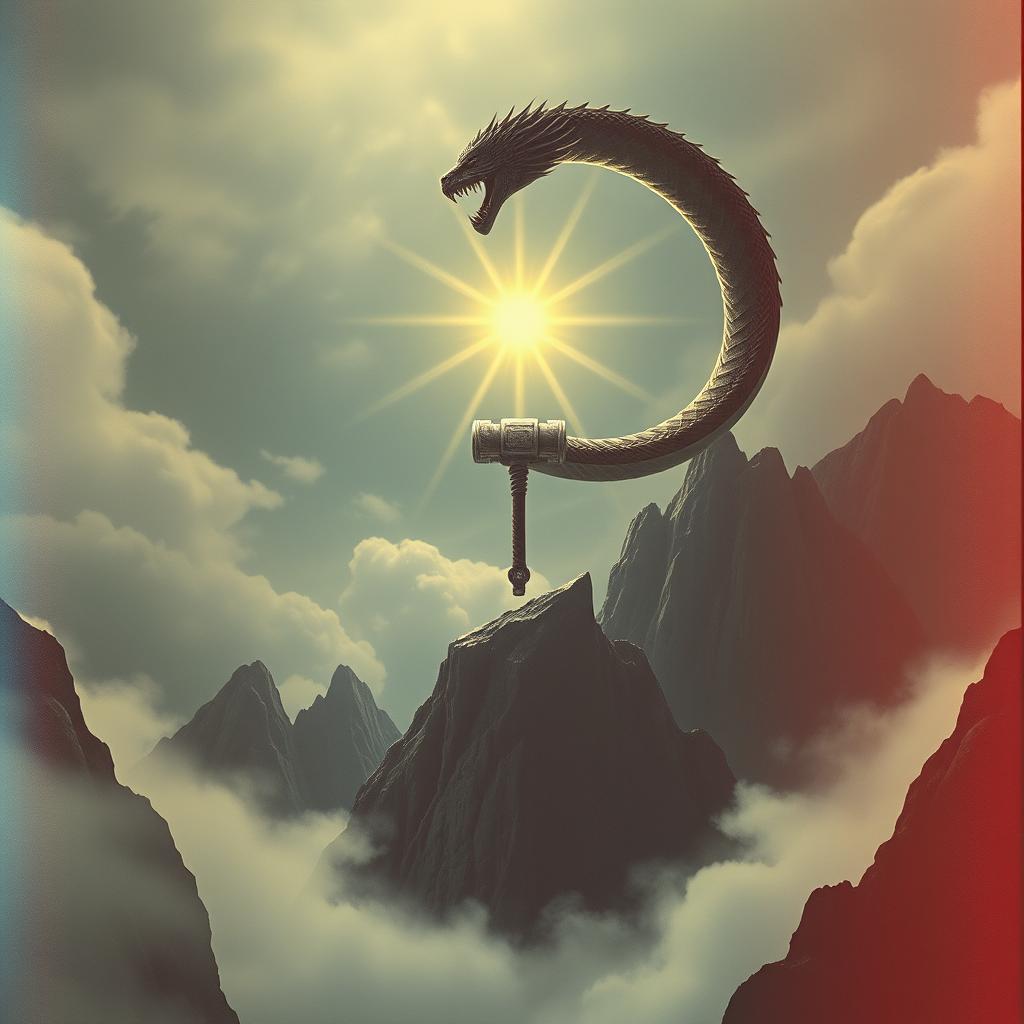 Thor and the Serpent Sky artwork