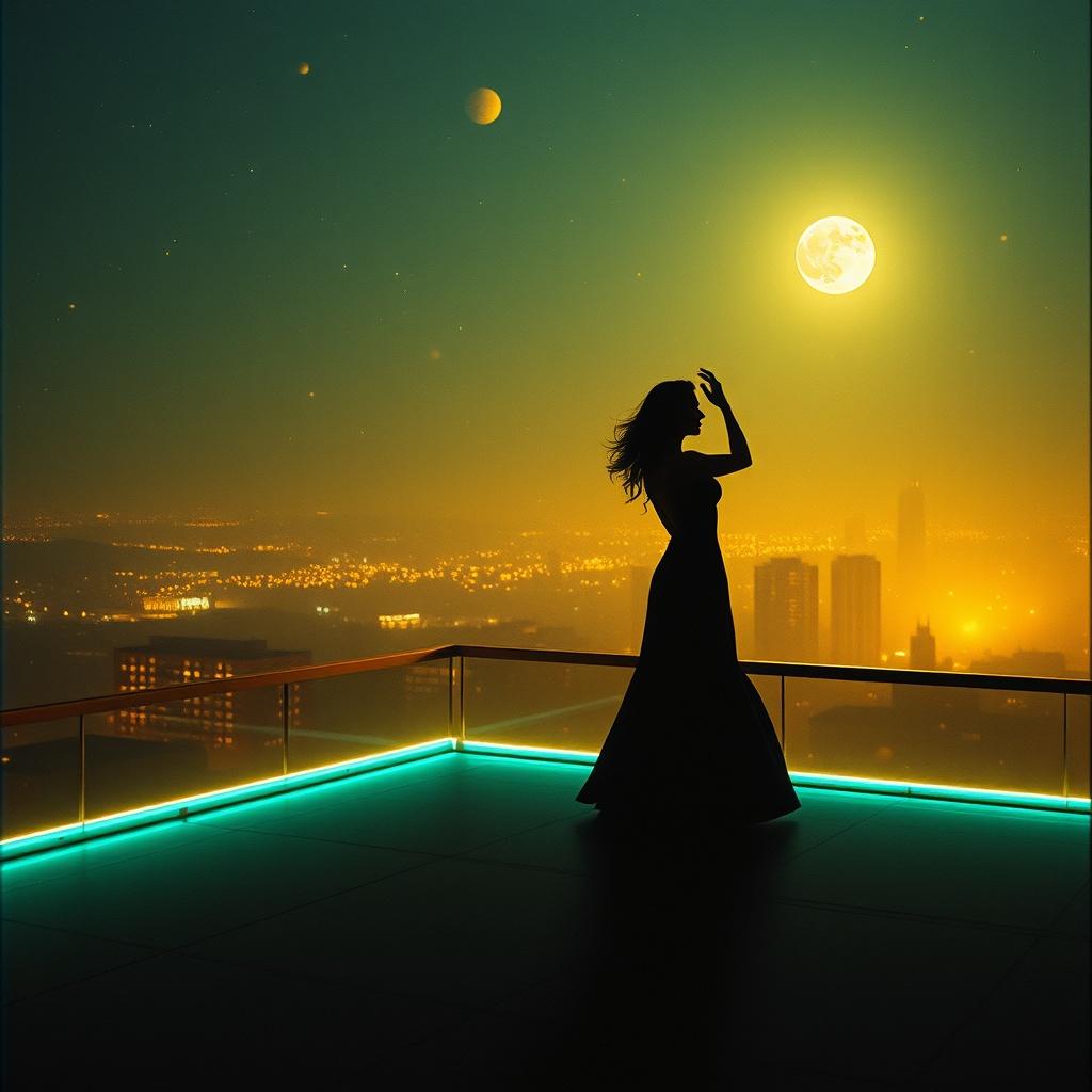 “Golden Afterglow” artwork