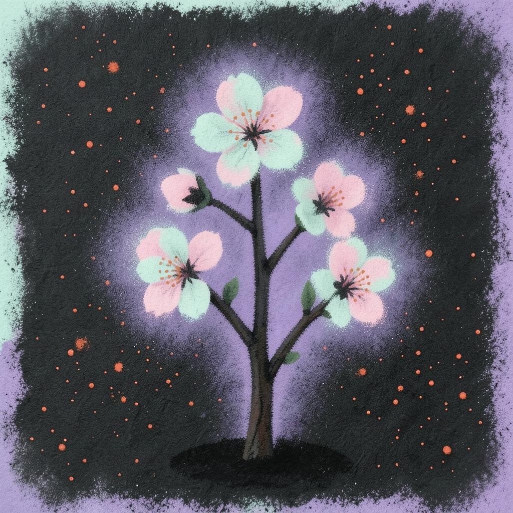 暗香與墨痕·梅花二章 · artwork
