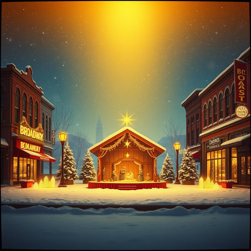 Ho, ho, ho-ly night artwork