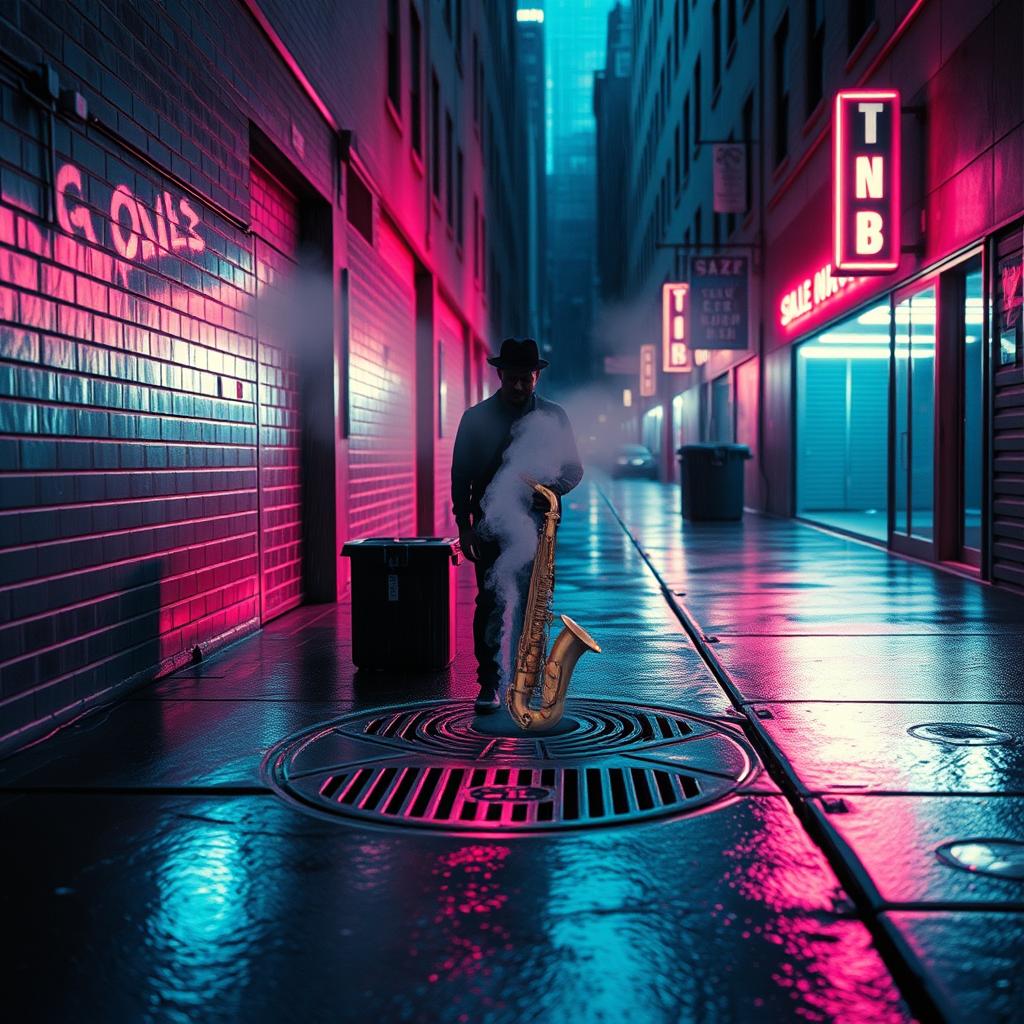 "Midnight on 57th" artwork