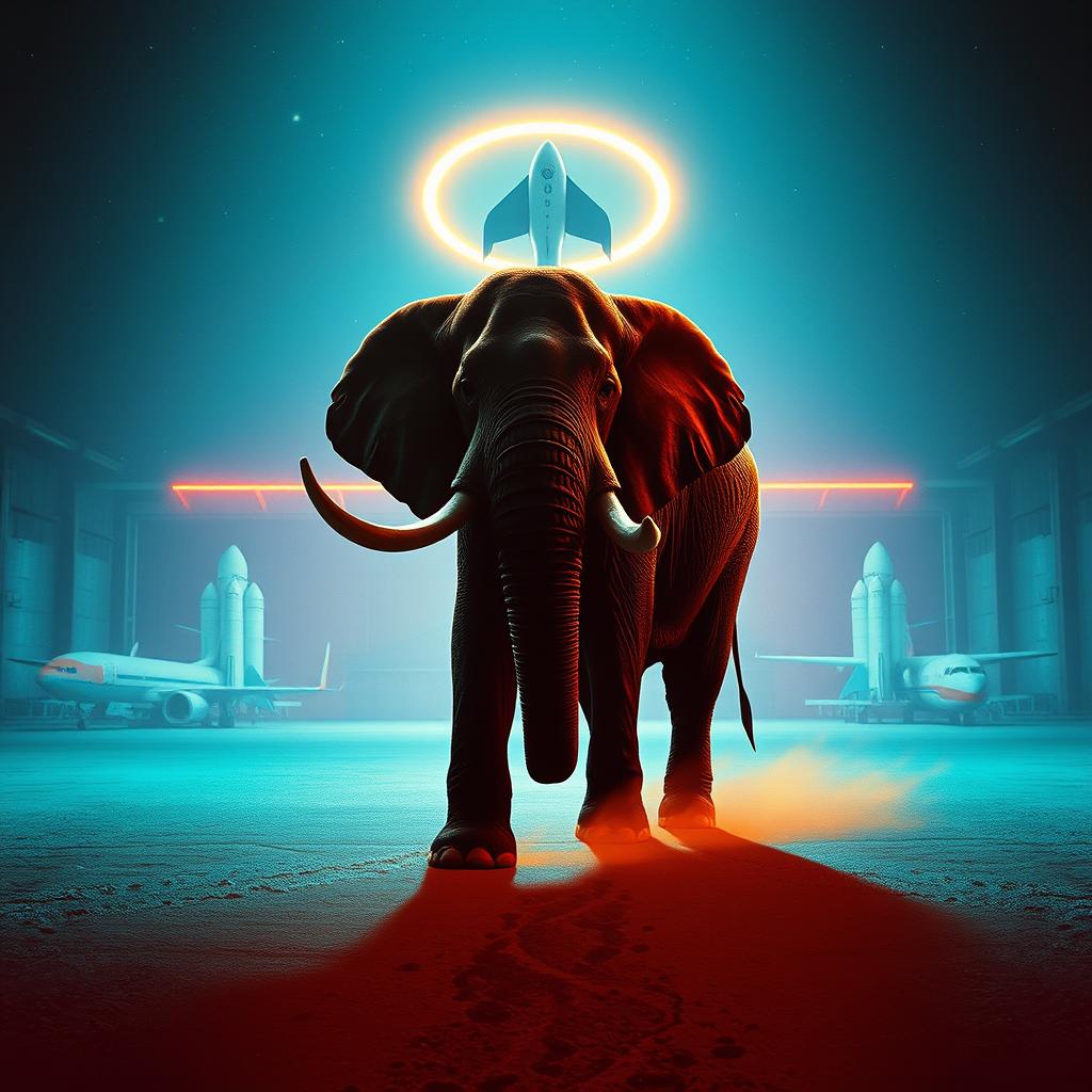 Elephant Man on Mars artwork