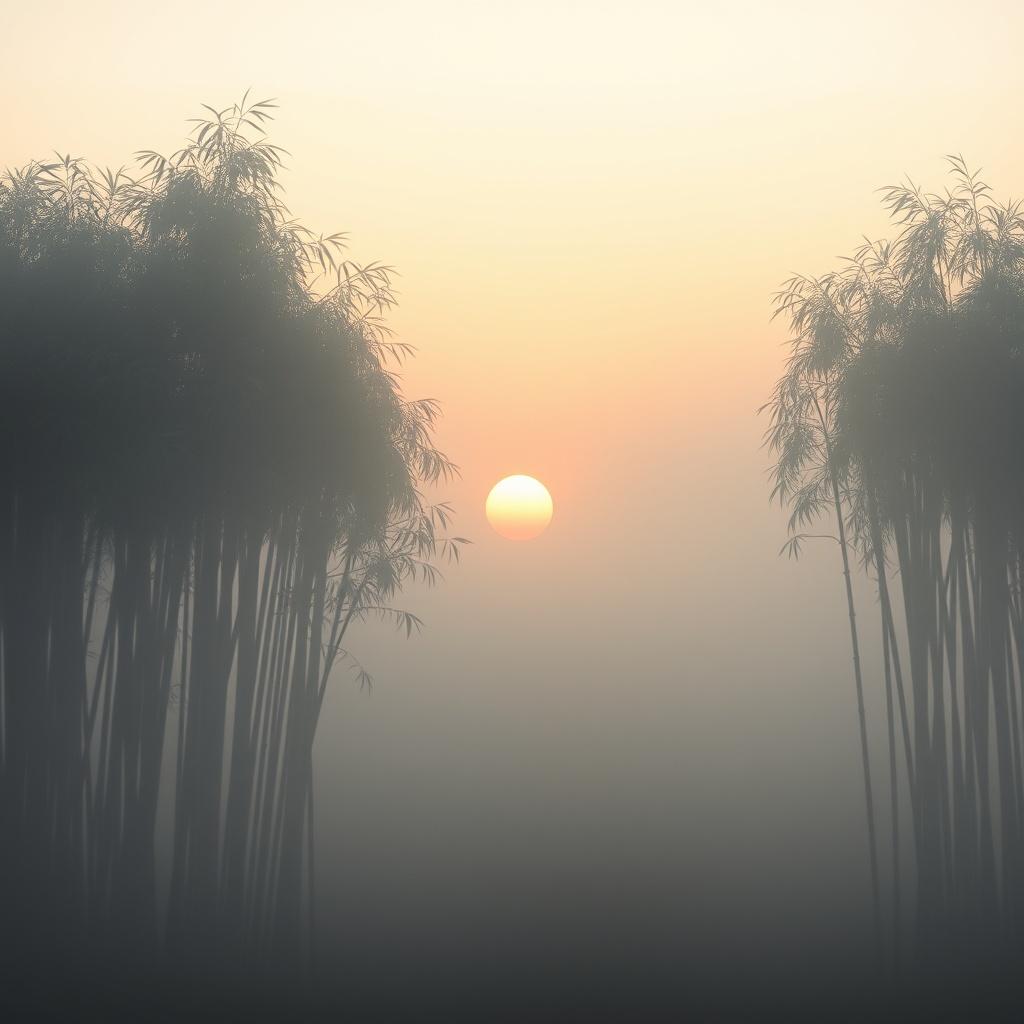 The quiet breath of morning artwork