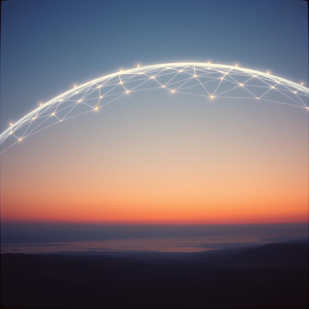 Wireframe in the Sky artwork