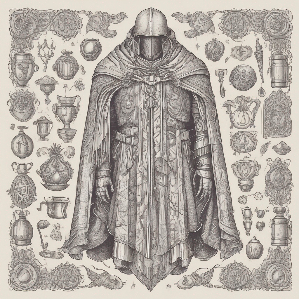 The Clumsy Knight at the Feast artwork