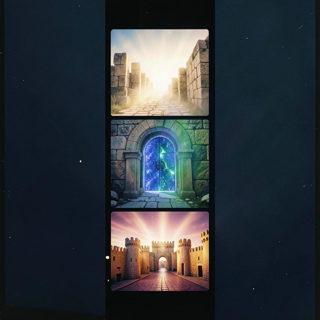TOBIT CH 13B Jerusalem Holy City artwork