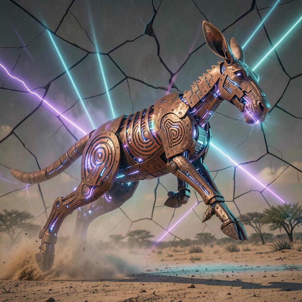 “Kangaroo in Overdrive” artwork