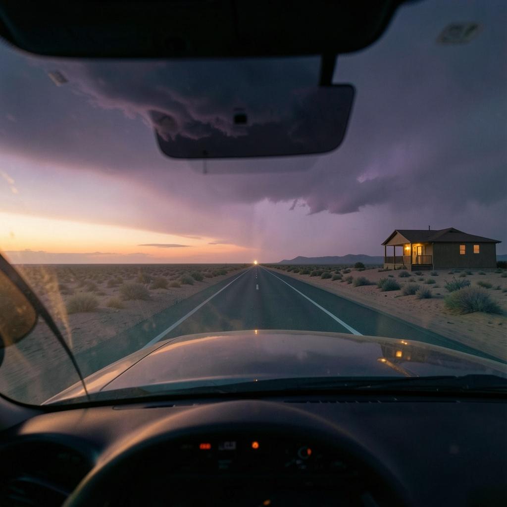 Lonesome desert drive [no.1] (Slow blues mix) artwork