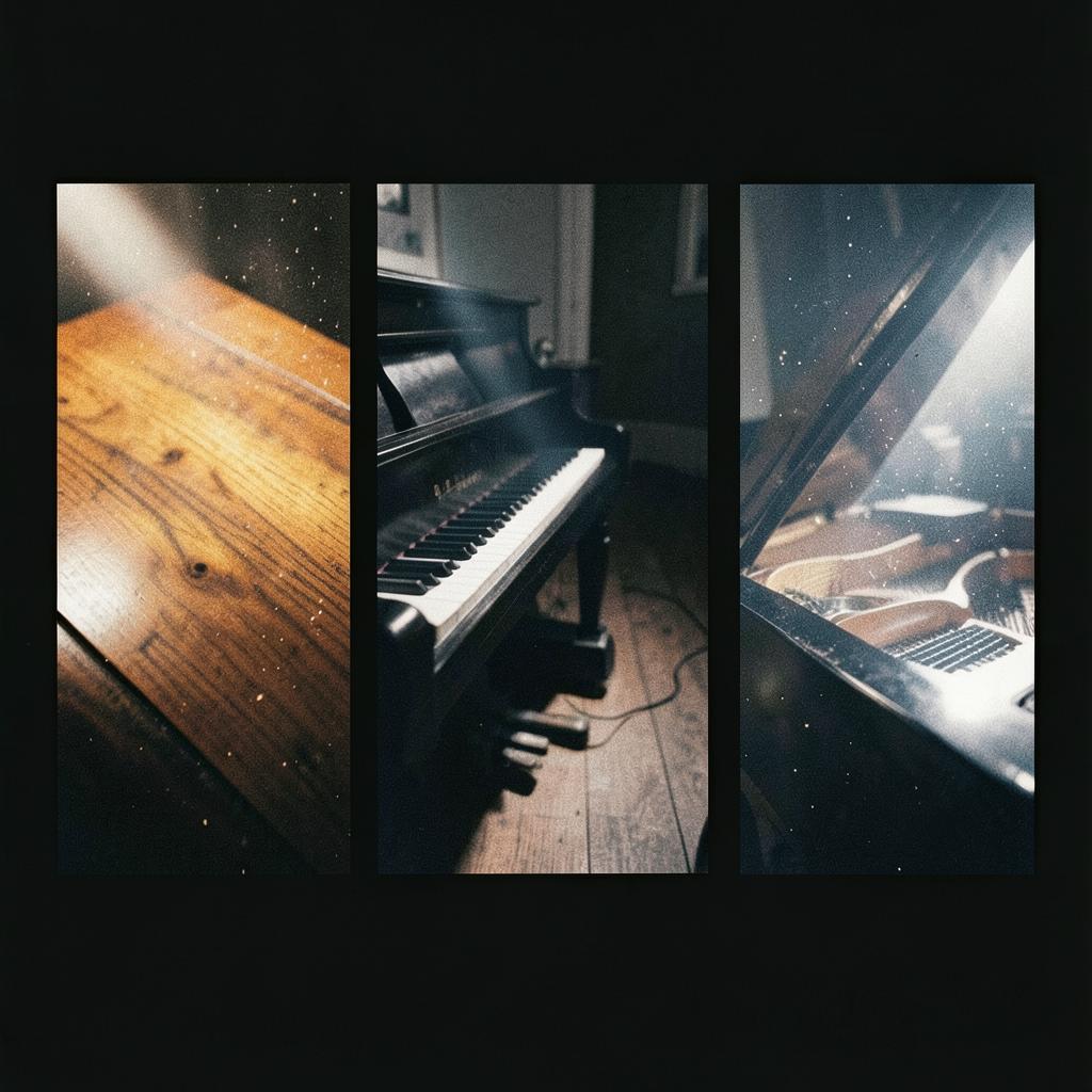 Dusty Piano Lo-fi artwork