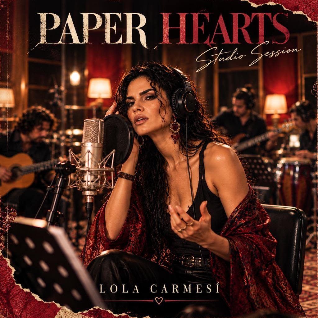 PAPER HEARTS (Studio session)