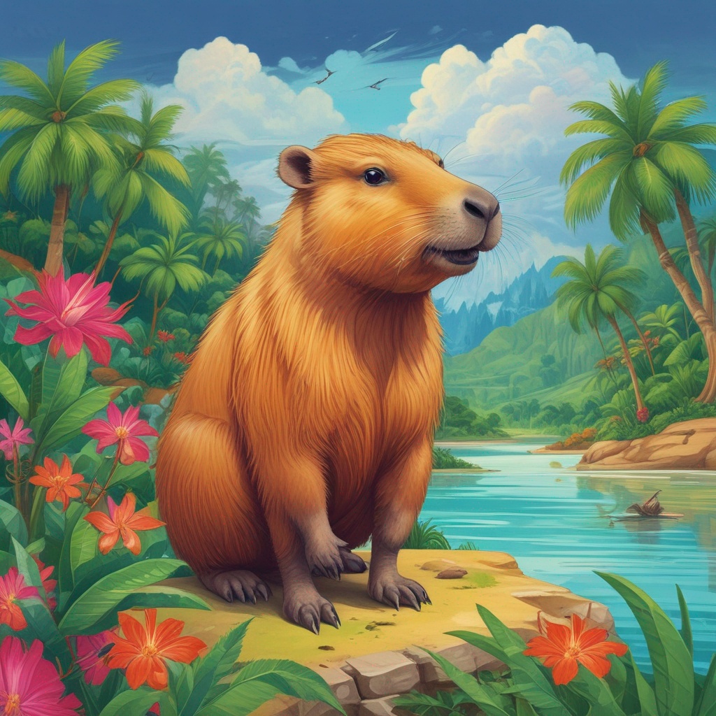 Capyband - Capybara Fiesta artwork