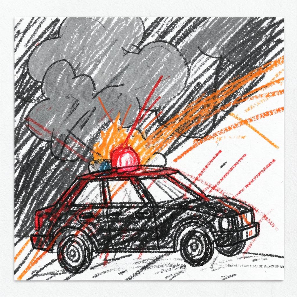 Sixty In A Fifty Zone artwork