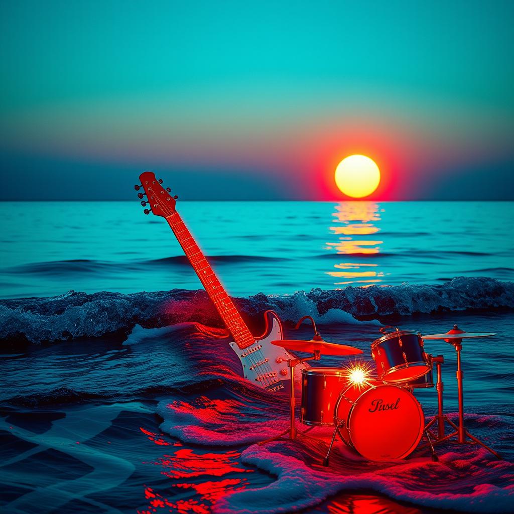 Mezcla inesperada - Blues + Surf Rock: artwork