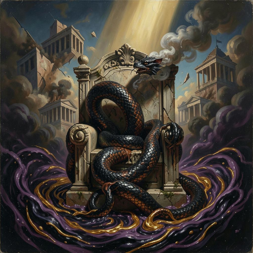 Eyes of the Dark Mother (Tiamat Fractal ROAR) artwork