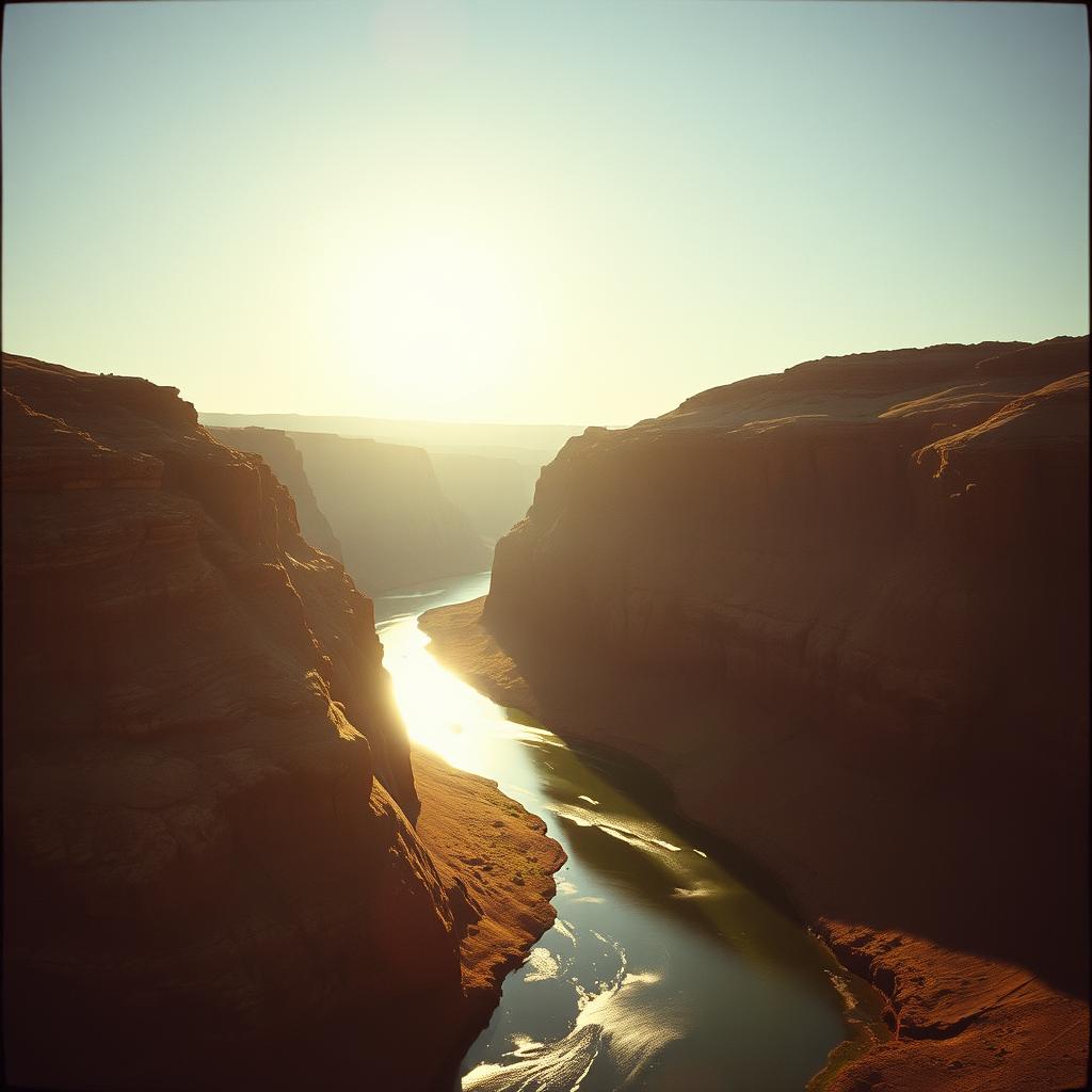 Carving Canyon in the Sun artwork