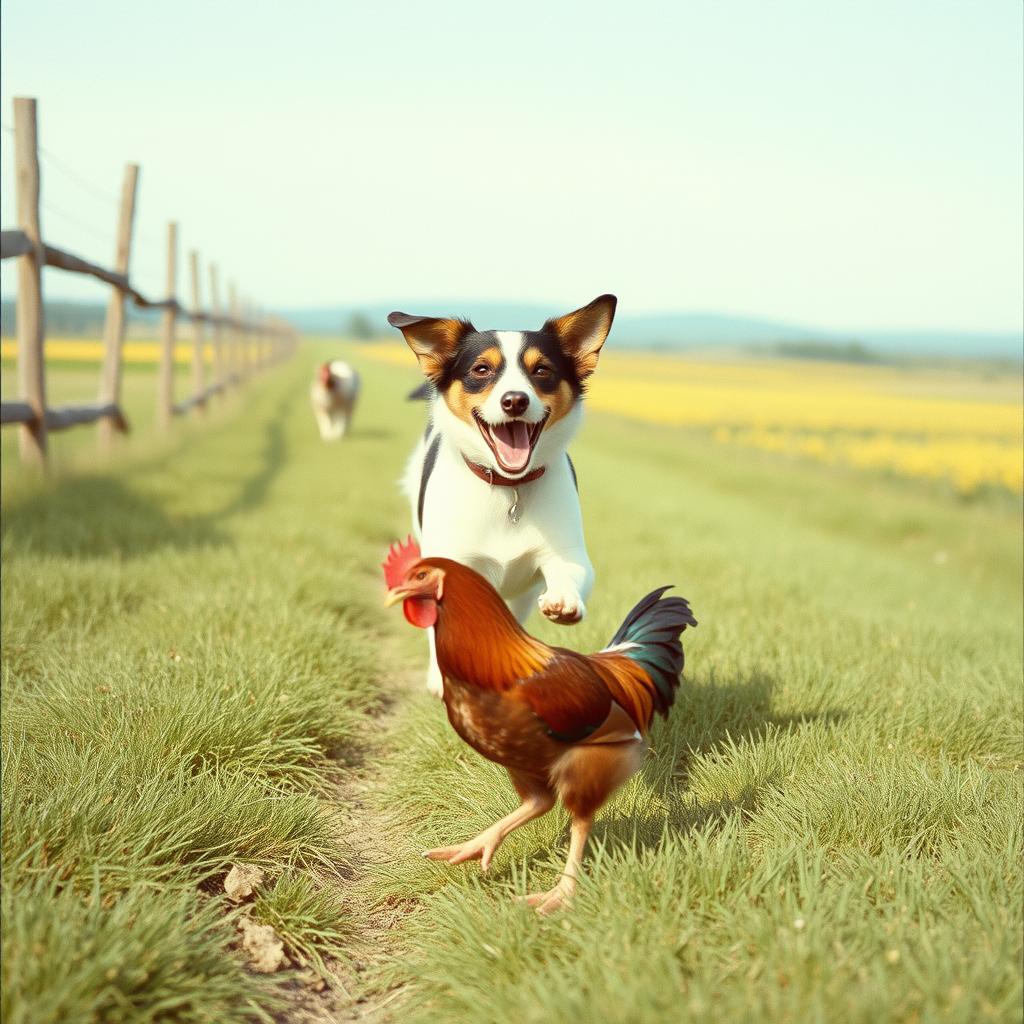 The Chase and the Feathers