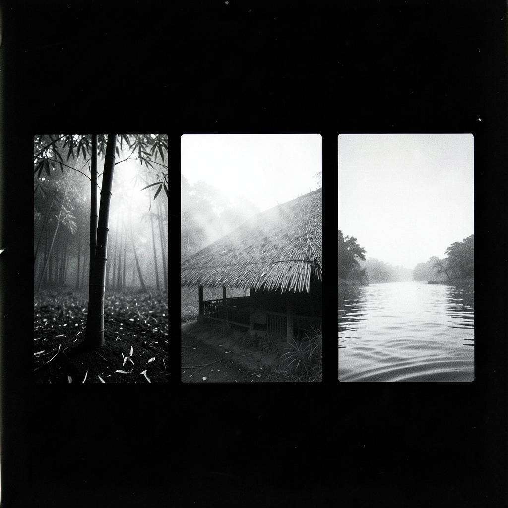 Làng Tre Trong Sương – Instrumental artwork