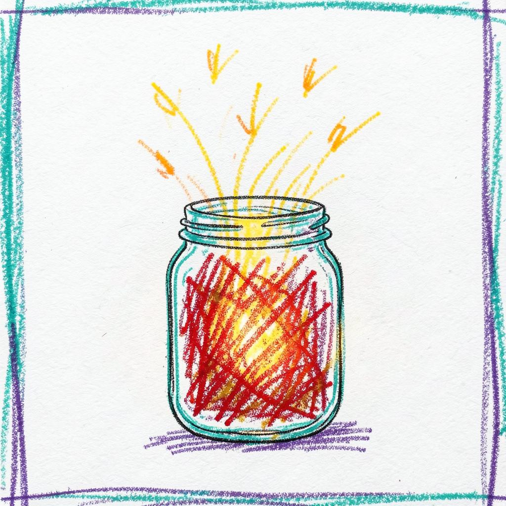 Fireflies in a Jar artwork