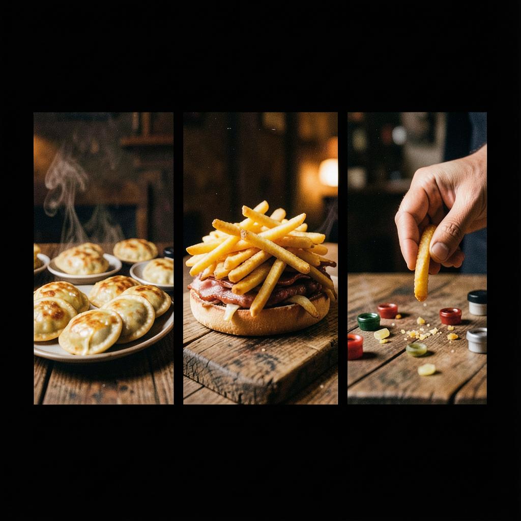 Pierogies and Primanti’s artwork