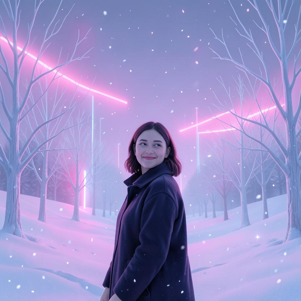 She smiled x someone smiled (Mashup) artwork