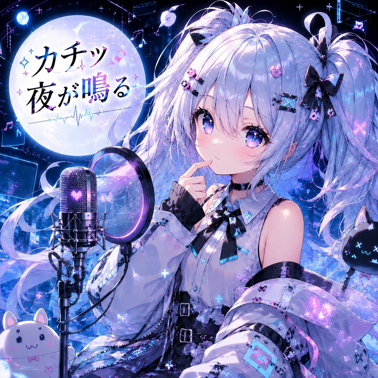 カチッ 夜が鳴る artwork