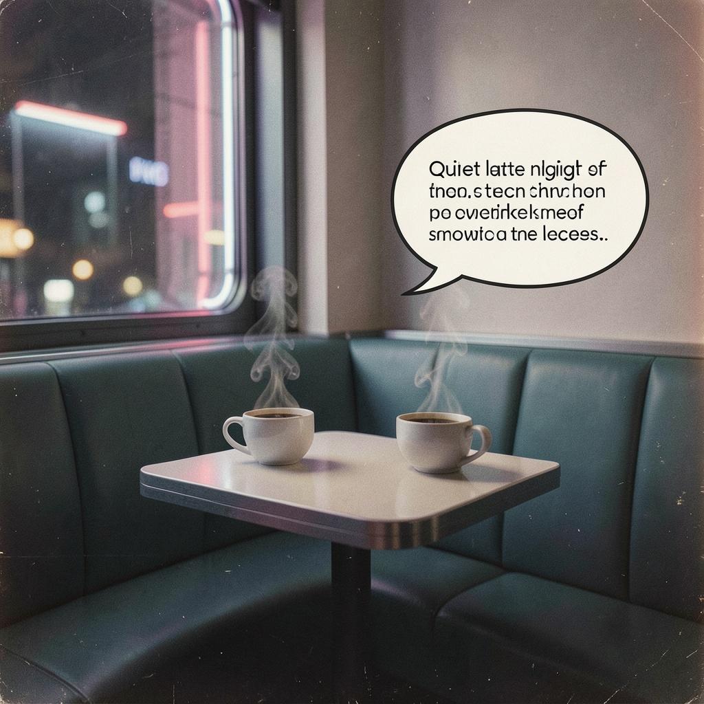 Just a conversation artwork