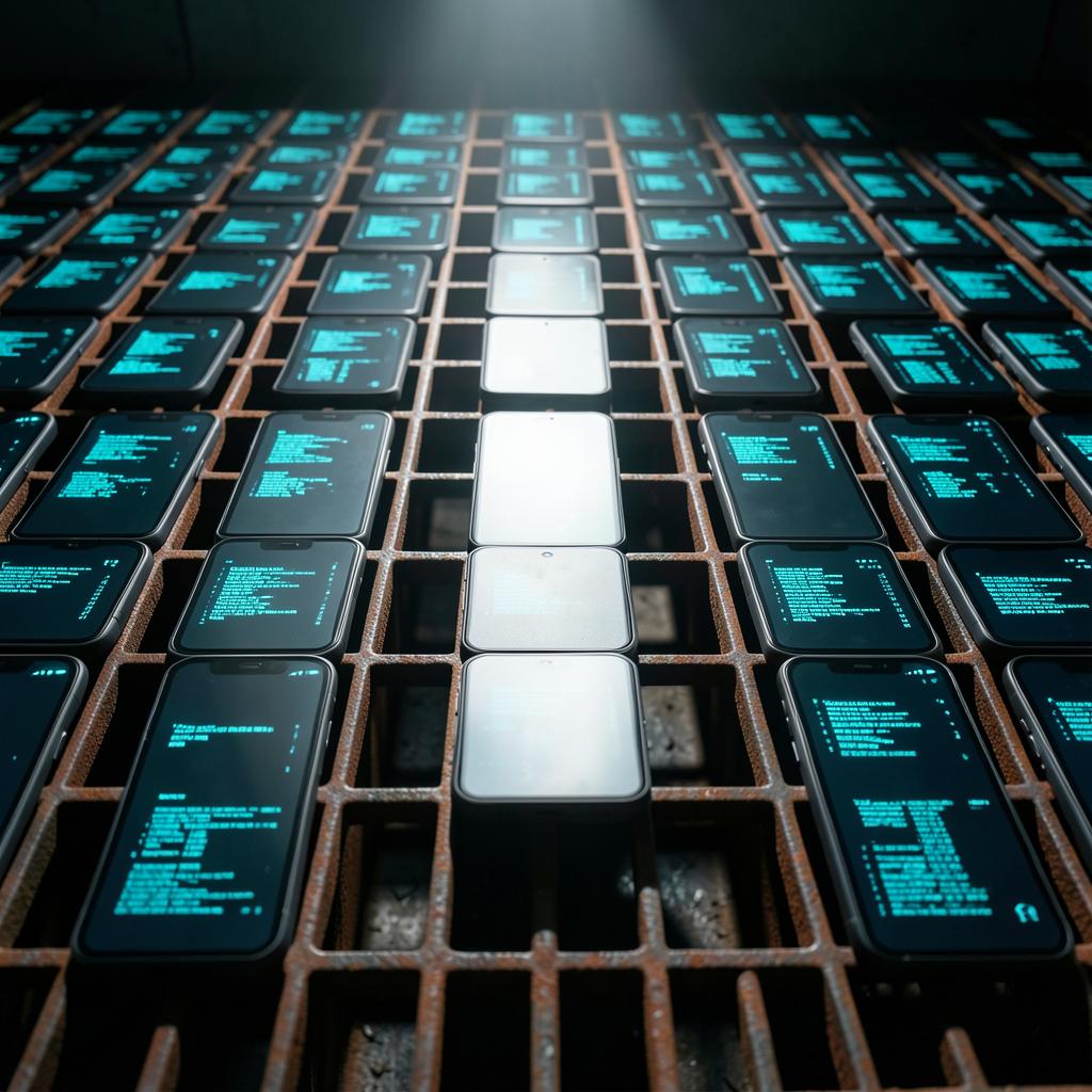 PHONE FARM – NÔNG TRẠI NIỀM TIN GIẢ artwork