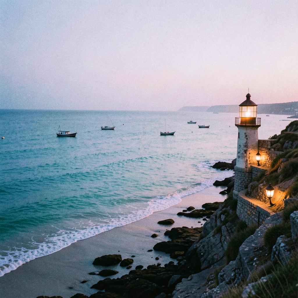 Italy by the sea artwork