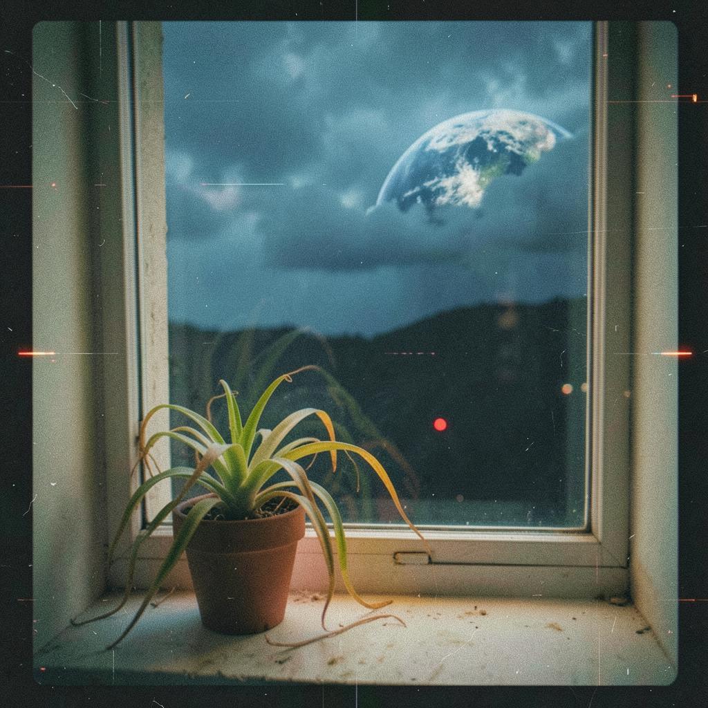 The Astronaut’s Houseplants artwork