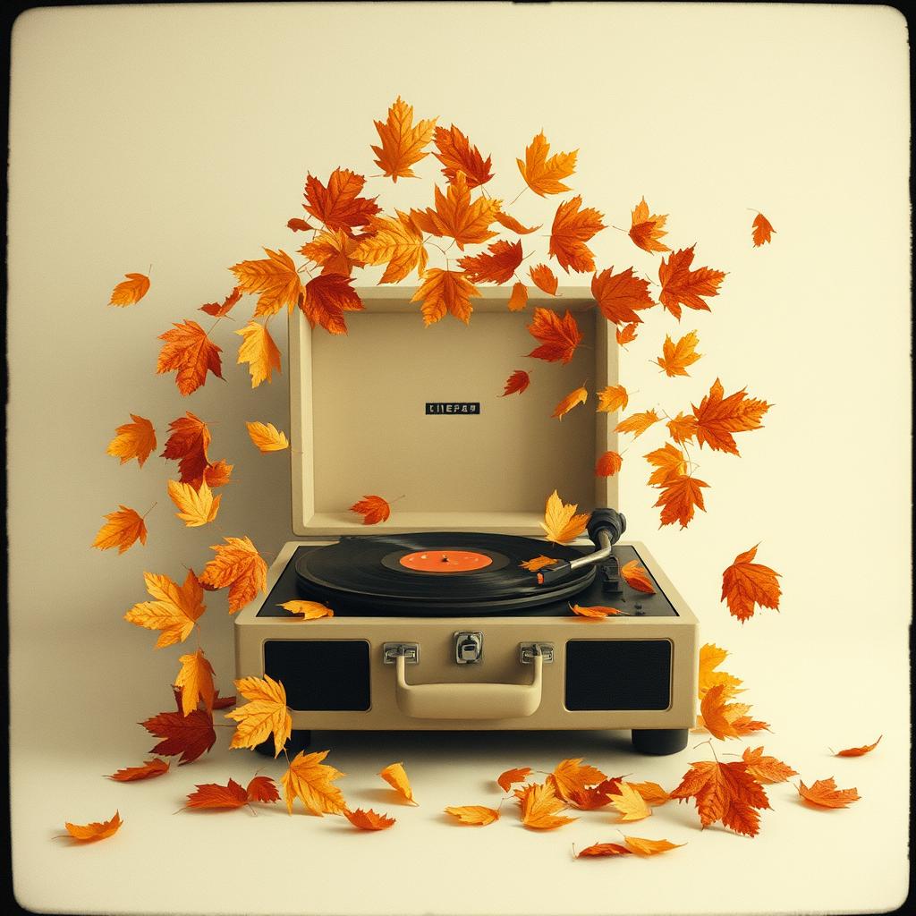 Autumn leaves artwork