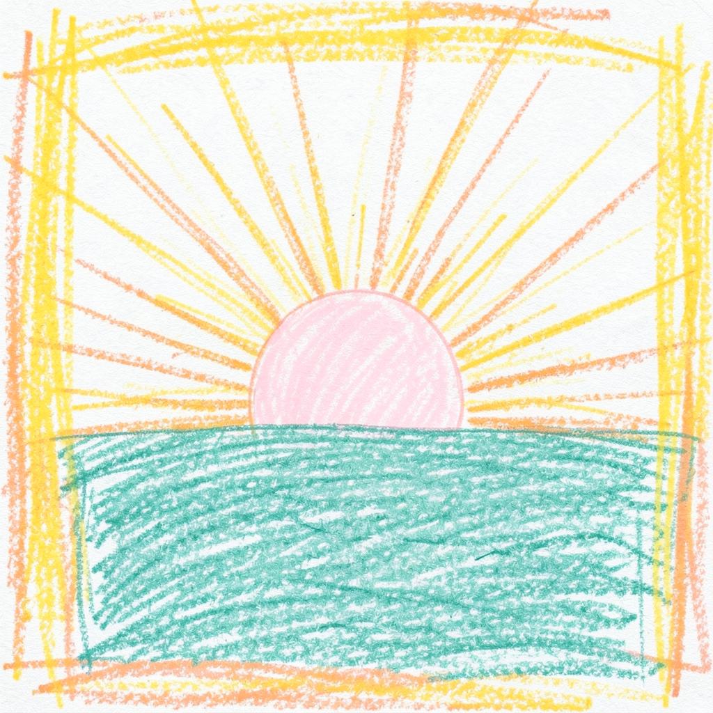Grateful Luxury Sunrise artwork