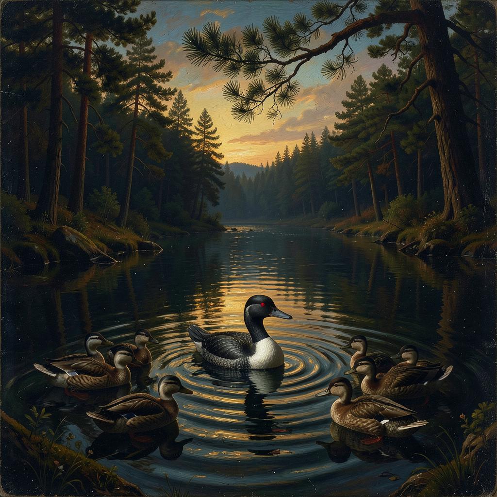 Uŋktomi and the Loon (version 3) artwork