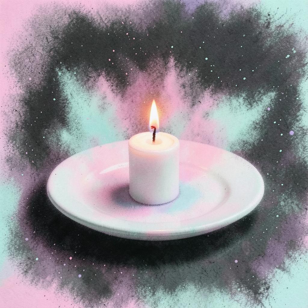 Candle Plate2 artwork