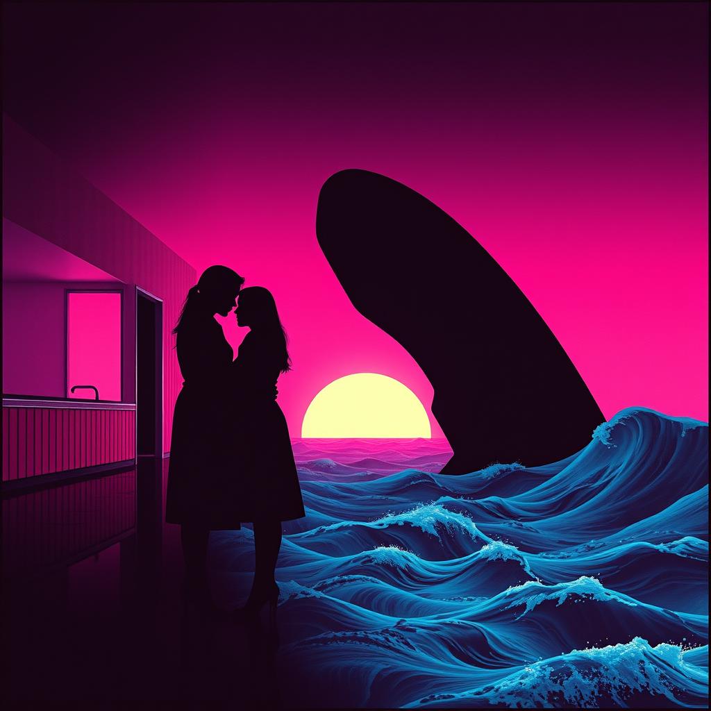 With your hands around my throat artwork