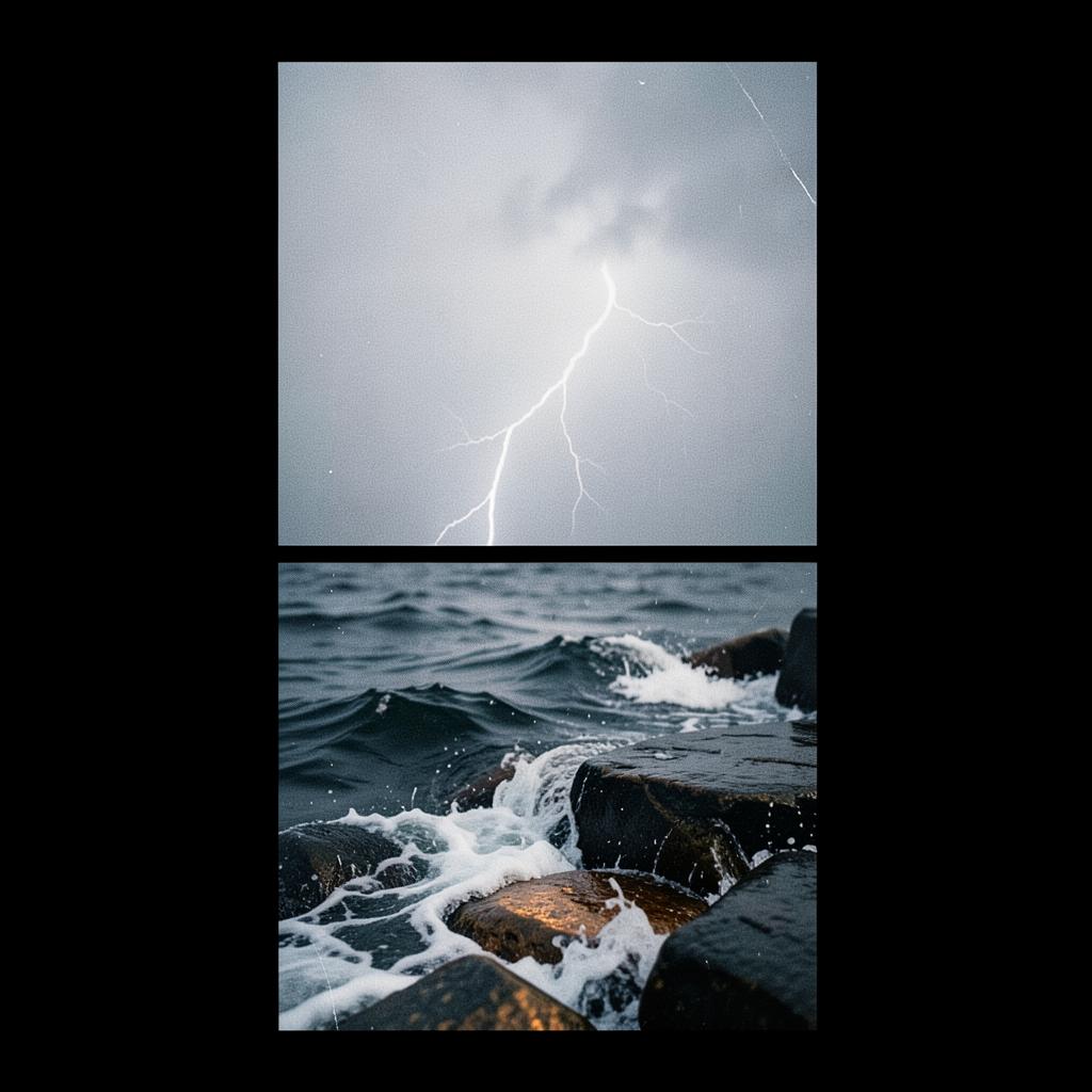 storm within my silence (into the tide.) artwork