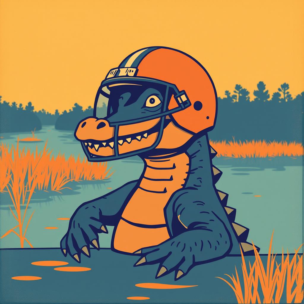 The Gator Frontline artwork