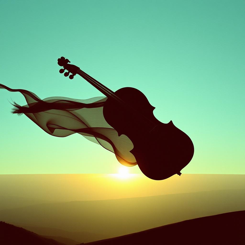 The wind, embracing gently artwork
