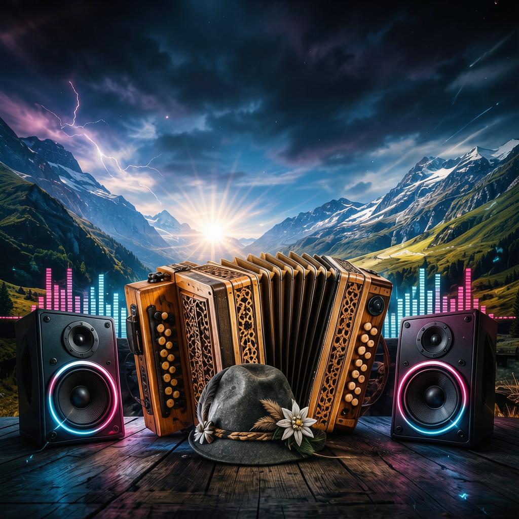 Bündnerland Party artwork